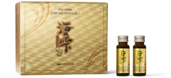 海の雫　フコイダン UMI NO SHIZUKU FUCOIDAN ( カプセルタイプ - ドリンクタイプ - 粉末タイプ )